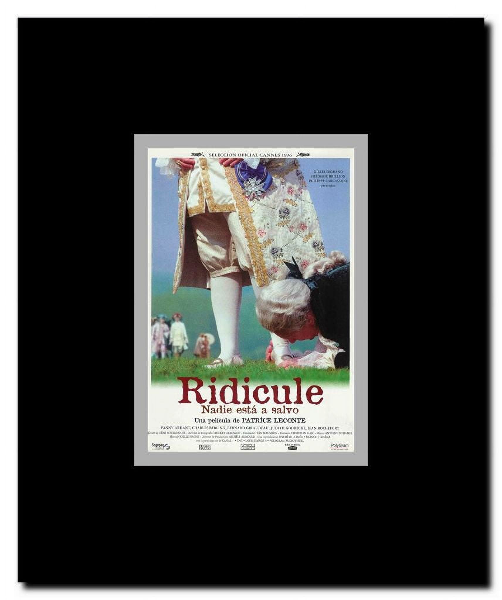 Ridicule Framed Movie Poster