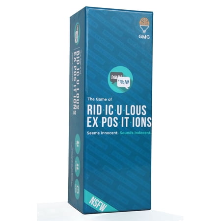 Ridiculous Expositions Adult Party Card Game for Ages 17+, from Asmodee
