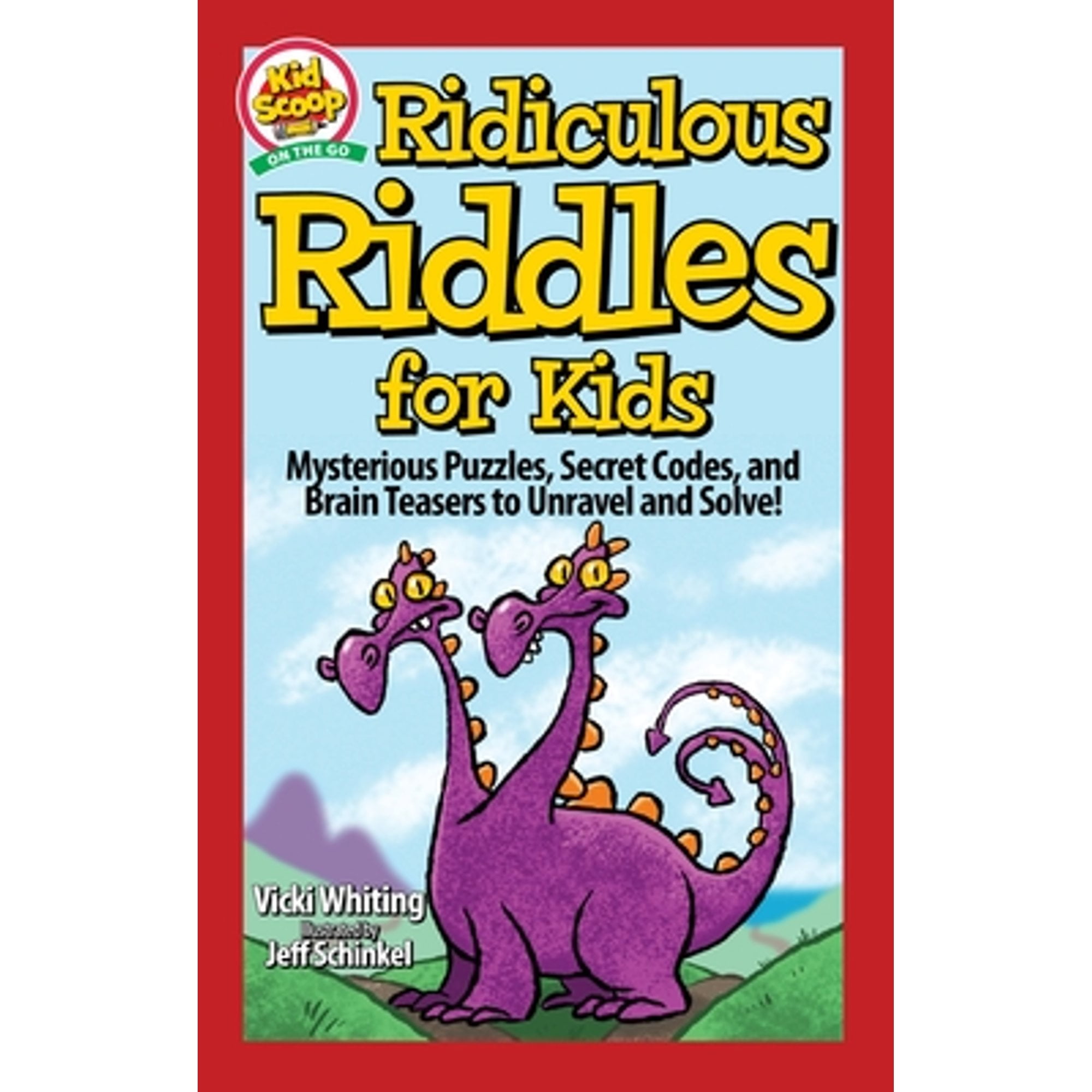 Pre-Owned Ridiculous Riddles for Kids: Mysterious Puzzles, Secret Codes ...