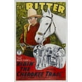 thumbnail image 1 of Ridin' The Cherokee Trail Top Left: Tex Ritter 1941. Movie Poster Masterprint (24 x 36), 1 of 1