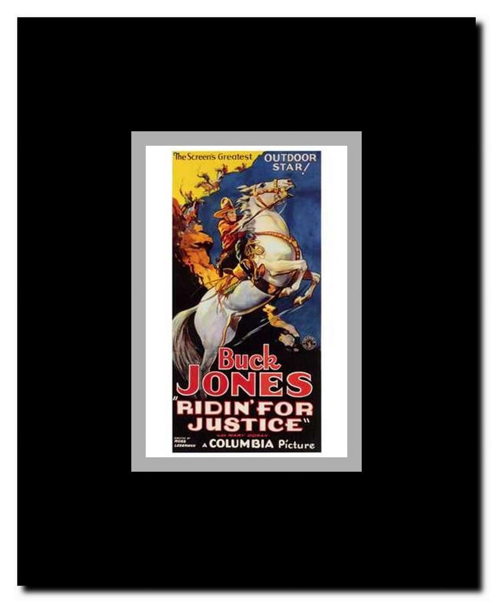 Ridin' for Justice Framed Movie Poster