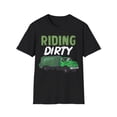 thumbnail image 1 of Riding Dirty Recycling Trash Garbage Truck Family Graphic Unisex T-Shirt, 1 of 4