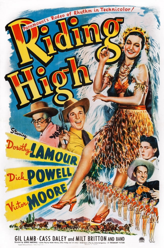 Riding High U Canvas Art - (11 x 17)