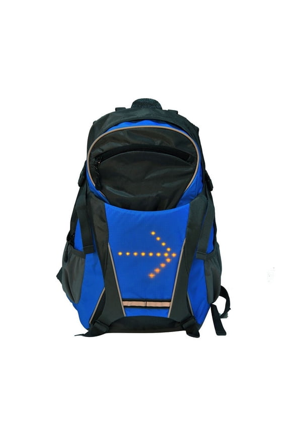 Riding LED light backpack,Blue