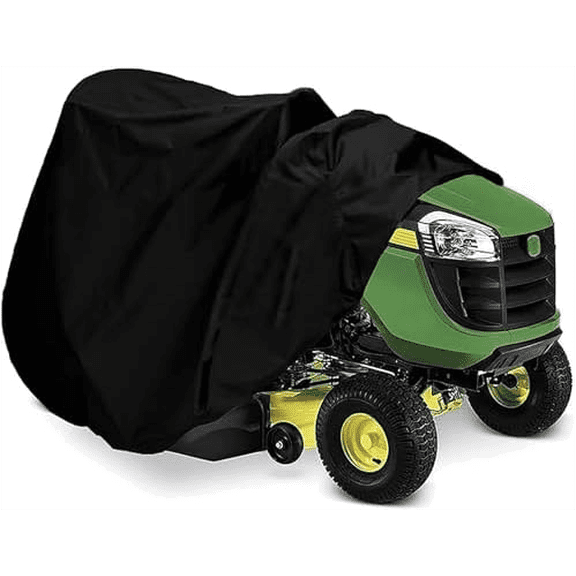 Riding Lawn Mower Cover for John Deere X500 Series X570 2016-2025, Water Resistant All-Weather Protection, Lawn Tractors Durable Outdoor Cover, Easy Fit & Secure Straps$$Tools