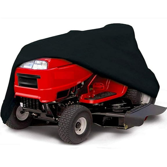 Riding Lawn Mower Cover, Waterproof Tractor Cover Fits Decks up to 54",Heavy Duty 420D Polyester Oxford, Durable, UV, Water Resistant Covers for Your Rider Garden Tractor
