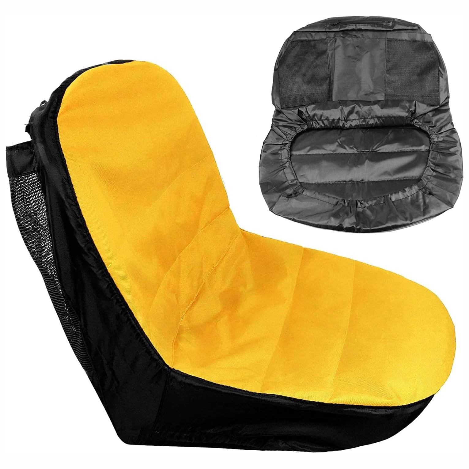 Riding Lawn Mower Seat Cover Compatible with John Deere,Craftsman,Cub Cadet,Kubota,Universal Lawn Mower Tractor Cover(small)