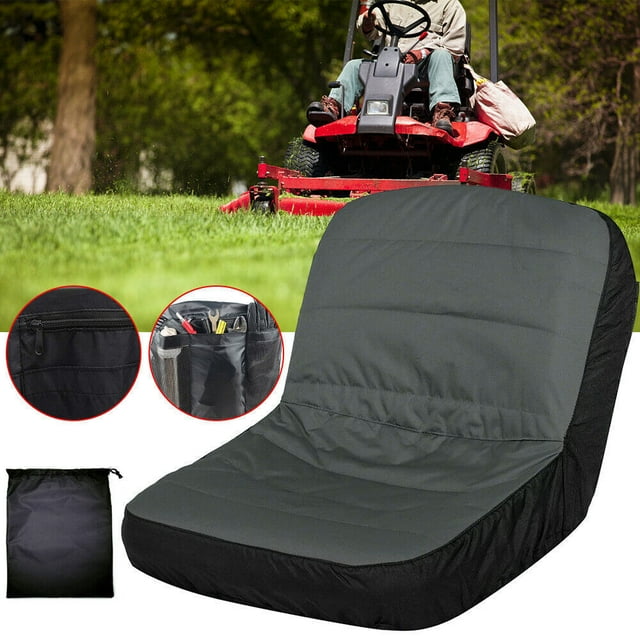 Riding Lawn Mower Tractor seat Cover for kubota Craftsman wheatherproof Padded Comfort fit 12.5
