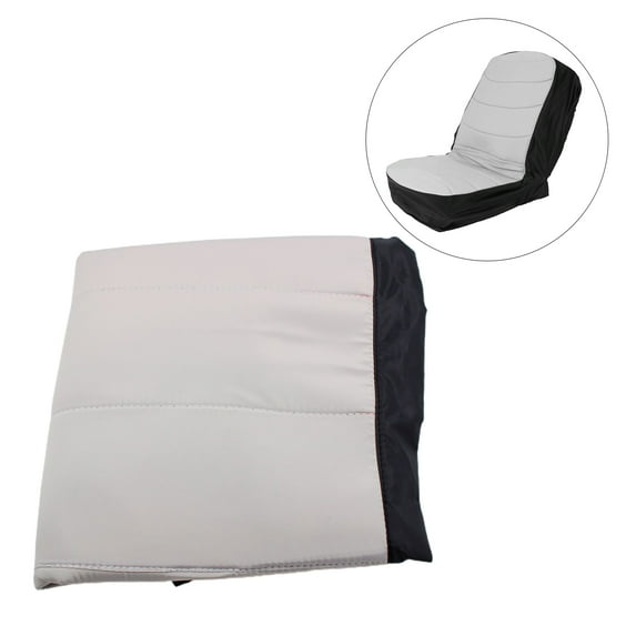 Riding Lawn Tractor Seat Cover Padded Heavy Agricultural Vehicles Forklifts Tractors Dustproof Waterproof