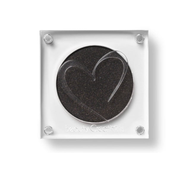 Beauty Creations - Riding Solo Single Pressed Eyeshadow, Desert Night, Matte Black With Sparkle Specks, Cream-to-Powder, Cruelty-Free