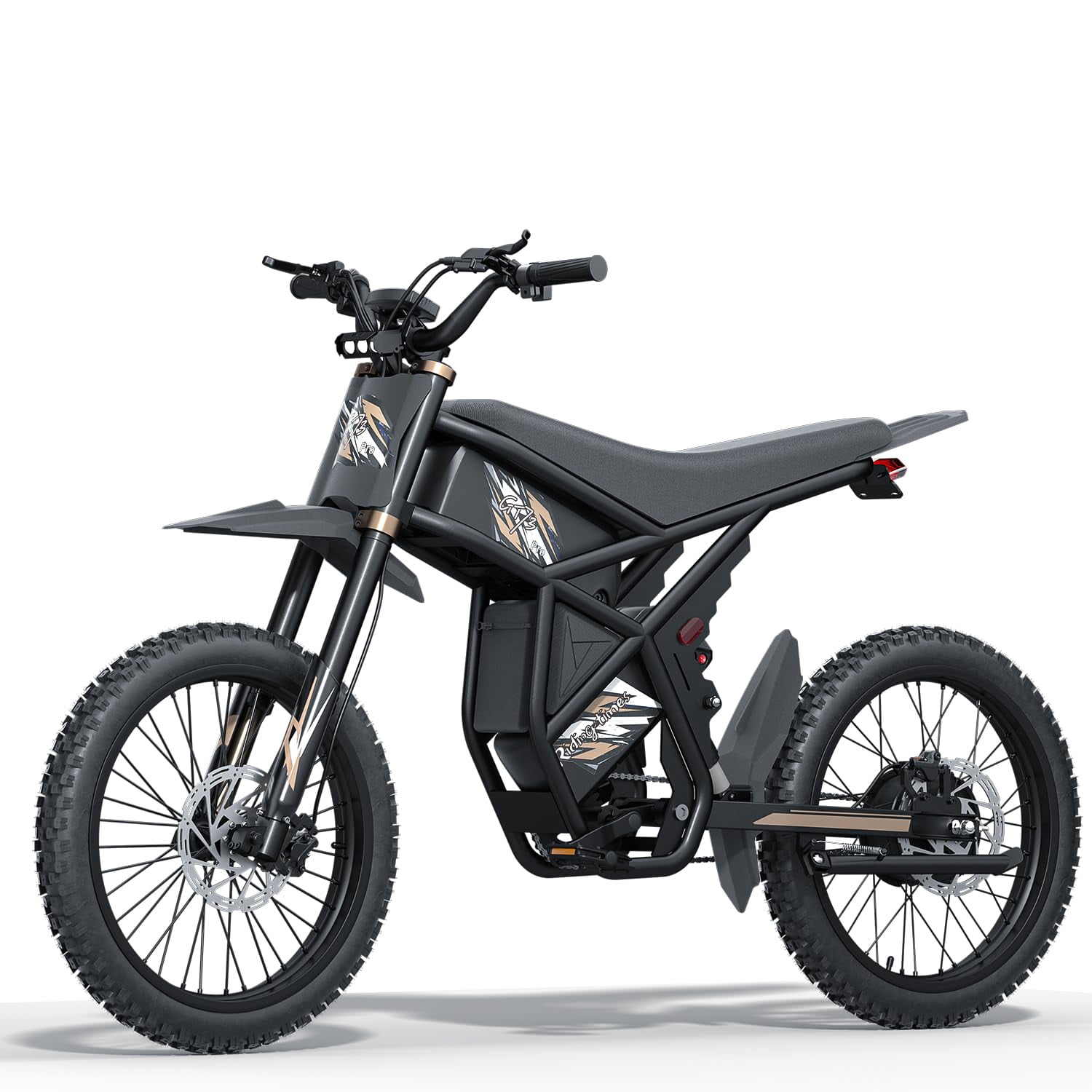 337NM Riding'Times GT73Pro Electric Dirt Bike for Adults,3000W