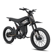 RidingTimes GT73 Pro Adult Off-Road Electric Motorcycle - 3000W Peak, 60V 36Ah Battery, 50 MPH, 85 Miles, 25-Inch Tires