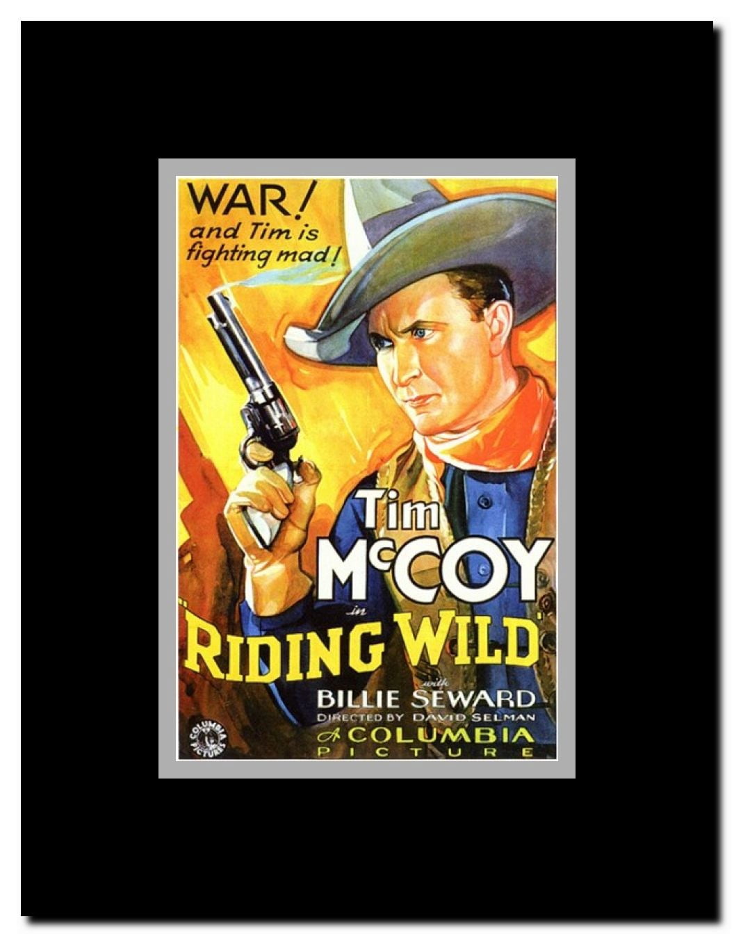 Riding Wild Framed Movie Poster