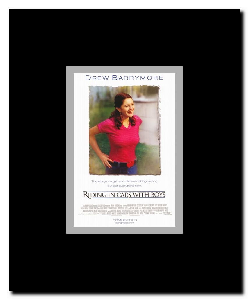 Riding in Cars With Boys Framed Movie Poster