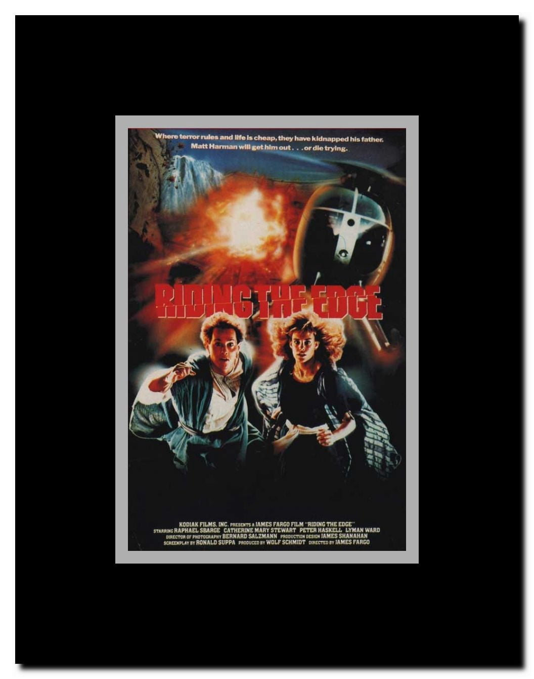 Riding the Edge Framed Movie Poster