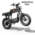 thumbnail image 1 of Riding'times GT33 Ebike for Adults,34MPH,50-80 Miles,1500W Motor,48V 27AH Removable Battery,20" Fat Tires,Dual Hydraulic Brakes,Full Suspension, 1 of 9
