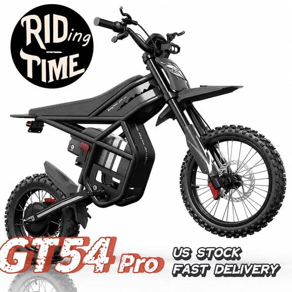 Riding'times GT54 PRO Electric Bike for Adults,3000W Peak Motor,60V 25AH Lithium Battery,Up to 40 MPH,60 Miles Range,Full Suspension,Hydraulic Disc Brakes