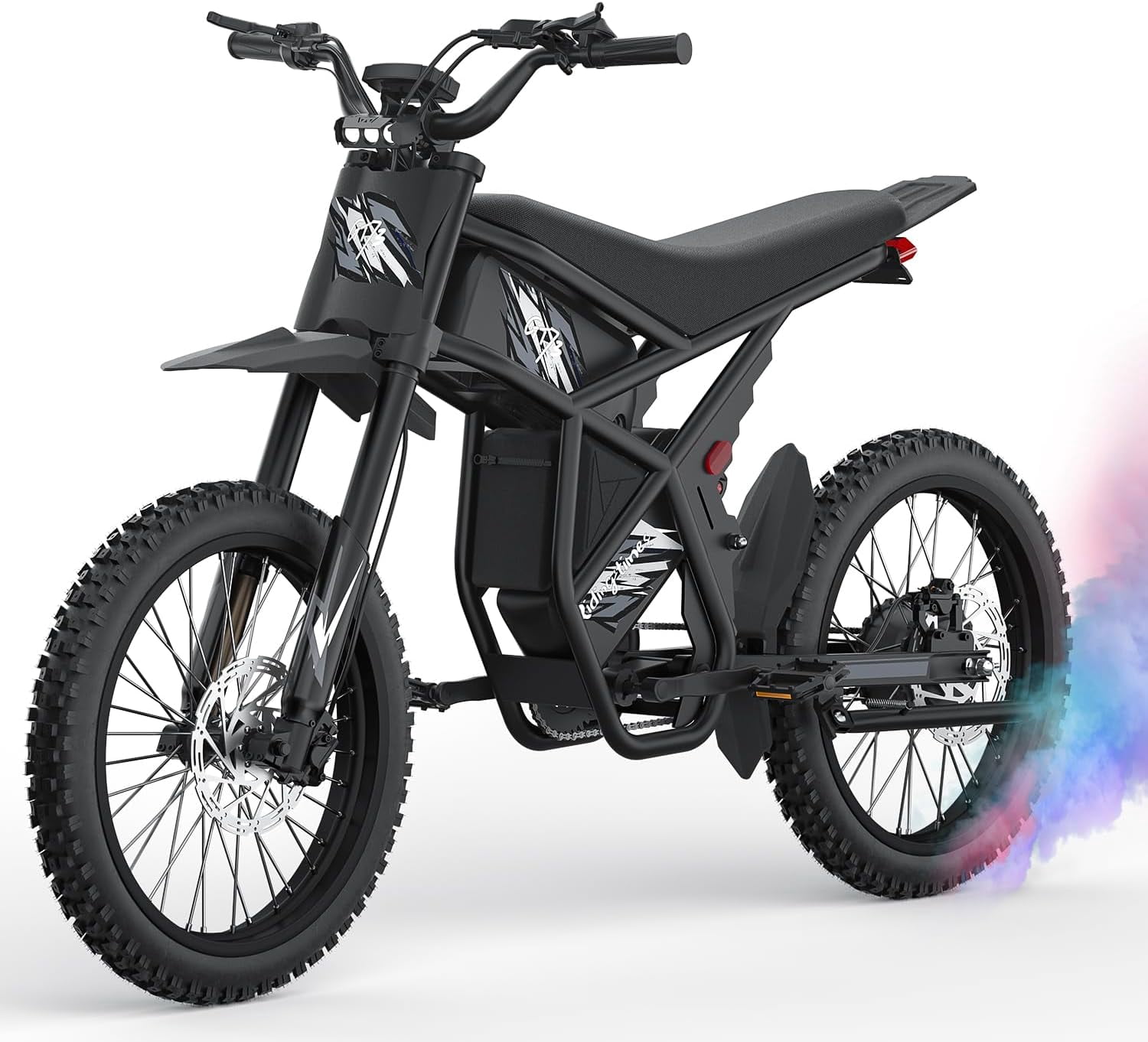 Riding'times GT73 Electric Dirt Bike for Adults, 2400W Peak Motor, 48V ...