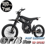 Ridingtimes GT73PRO Electric Dirt Bike For Adults,3000W Motor,60V36Ah Battery,Up to 85 Miles,Dual Hydraulic Brakes,Full Suspension,25 Tire Ebike UL2849