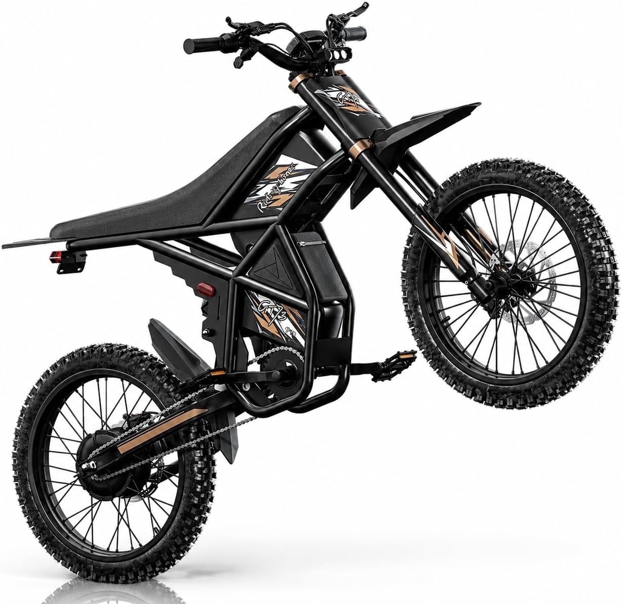 Riding'times GT73 PRO Electric Dirt Bike, 3000W Motor, 60V 36.4Ah