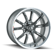 Ridler 650 18X8 5X127 0Et 83.82Cb Grey/Polished Lip