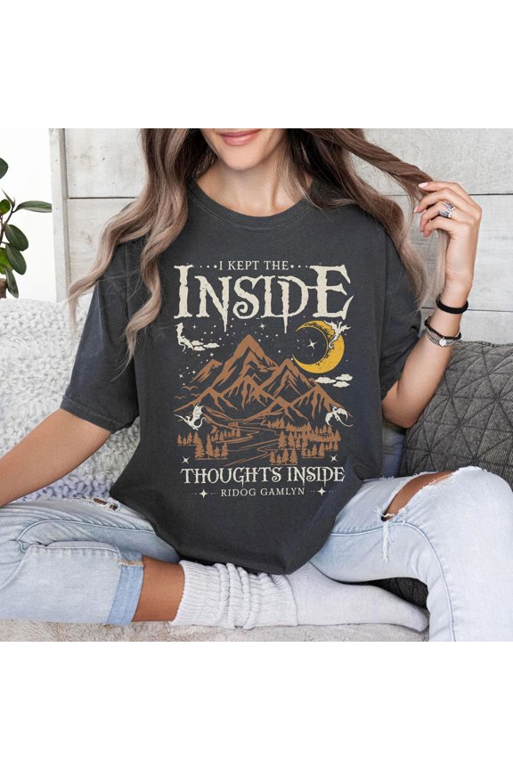 Ridoc Quest Squad Shirt, I Kept The Inside Thoughts Inside Tee, Onyx Storm Fourth Wing Shi