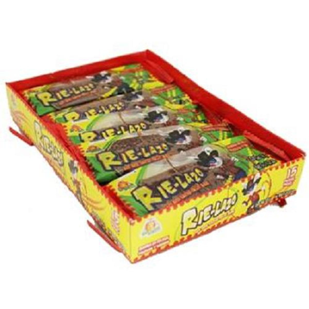 RieLazo Hot Salted Fruit Bar, Count 15 Sugar Candy/Grab Varieties