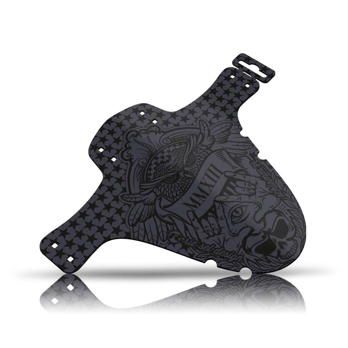 Rie:Sel Front Bike Fender - Blue, Standard Size For 26" To 29" Wheels