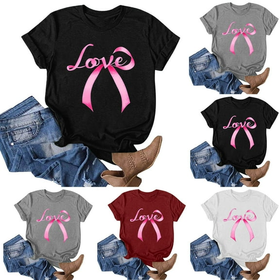 Riecok 2-8 Years Boys Cotton Birthday T Shirts Round Neck Casual Oversized All-match Fashion Short Sleeve Comfortable Shirt Kids Clothes Toddler Kids Girls Casual Loose Shirts Gray S