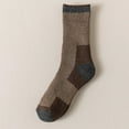 thumbnail image 1 of Riecok 5 Pairs Hiking Socks Men Moisture Wicking Lightweight Cushioned Crew Socks Mid Calf Stretched Soft Comfortable Socks for Travel and Running, 1 of 4