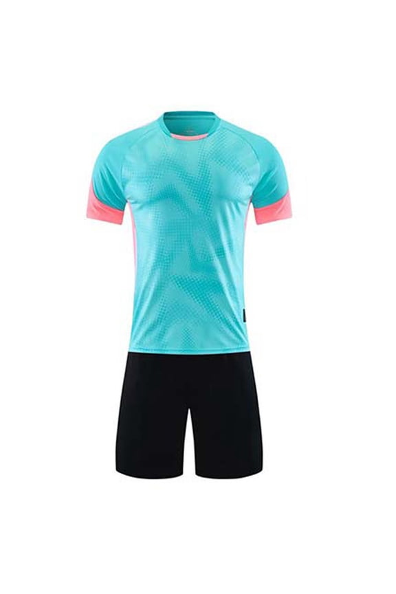 Sport Sets for Toddlers Breathable T Shirt Shorts Mesh 2 Piece Football Training Uniform Performance Sport Clothing