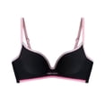 thumbnail image 1 of Riecok Balconette Bras for Women Plus Size Seamless Bras with Support Push up Convertible Straps Workout Yoga Bras, 1 of 2