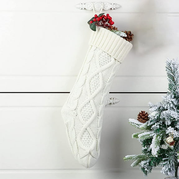 Riecok Fuzzy Socks for Women Christmas Lightweight Cushioned Crew Socks Mid Calf Stretched Winter Warm Knit Socks for Everyday Wear