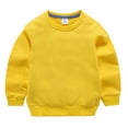 thumbnail image 1 of Riecok Jackets Girls Zip Up Fall Soft Winter Clothes Lightweight Fitted Hoodie Loose Fall Outerwear Top Sweatshirts Long Sleeve Trendy Clothes Jackets Coat Yellow 3-4 Years, 1 of 3