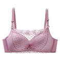 thumbnail image 1 of Riecok Lace Bras for Women Seamless Wireless Bras Plus Size Push Up Bras Everyday Comfortable Bras, 1 of 2