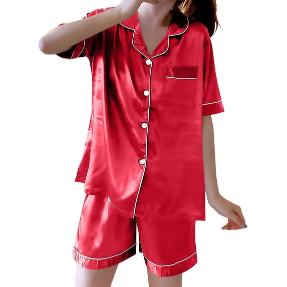 Riecok Loungewear Sets for Women 2 Piece Ribbed Soft Pajama Sets Sleeveless Shirts and Shorts Crewneck Summer Sleepwear