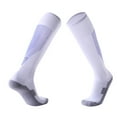 thumbnail image 1 of Riecok Mens Baseball Socks Lightweight Cushioned Athletic Crew Socks Knee High Stretched Winter Warm Socks for Cold Weather, 1 of 2