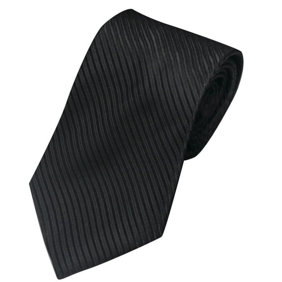 Riecok Mens Business Tie Solid Color Classic Woven Formal Men Bowtie Party Wedding Neckwear Black Free Size
