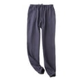 thumbnail image 1 of Riecok Mens Lounge Pants Elastic Waist Soft Cozy Pajama Bottoms Solid Color Trendy Fuzzy Lounge Pants Dark Gray XL, 1 of 3