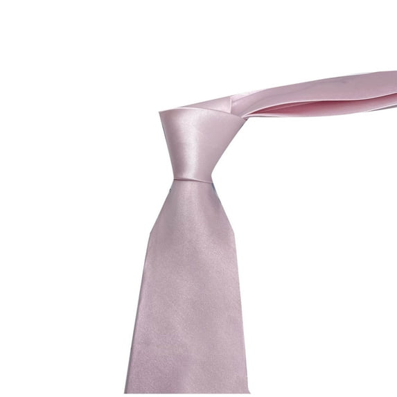 Riecok Mens Neckties Solid Color Classic Woven Formal Men Bowtie Party Wedding Neckwear Pink Free Size