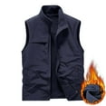 thumbnail image 1 of Riecok Mens Vests Lightweight Sleeveless Jackets Zip up Coats with Multiple Pockets Casual Comfortable Outerwear, 1 of 2