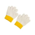 thumbnail image 1 of Riecok Mittens for Children Stretch Full Finger Knitted Solid Color Winter Cold Protection Gloves White 3 Years, 1 of 3