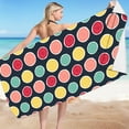 thumbnail image 1 of Riecok Oversized Beach Towels Hot Yoga Towel Summer Oversized Microfiber Beach Towel Disposable Washcloths B, 1 of 7