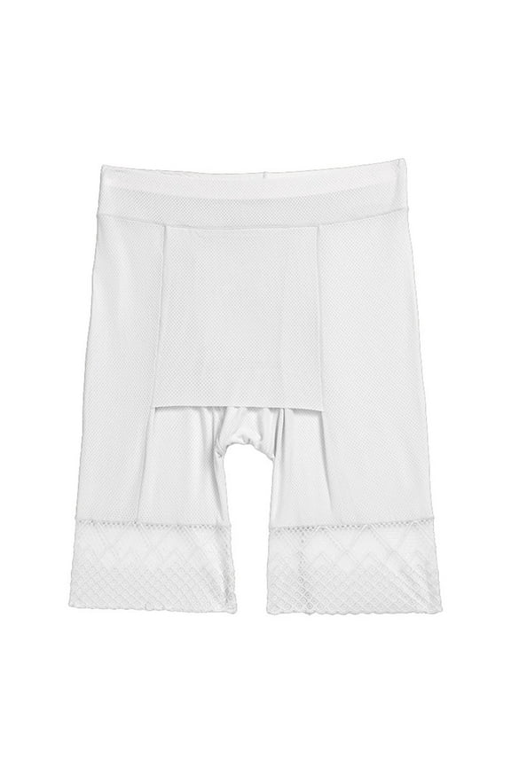 Plus Size Brief Underwear for Women High Waist Tummy Control Butt Lifting Stretch Comfortable Panties White XXL