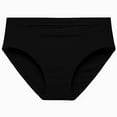 thumbnail image 1 of Riecok Plus Size Briefs for Women Seamless Plus Size Butt Lifting Stretch Full Front Back Coverage Underwear Black XL, 1 of 5