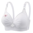 thumbnail image 1 of Riecok Plus Size Push up Bras No Wire Stretch Wireless Bras Full Coverage Support Bras Breathable Comfortable Bras, 1 of 4