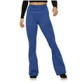 thumbnail image 1 of qelini Plus Size Sweatpants for Women Elastic Waist Drawstring Pants Solid Sport Pants Casual Gym Trousers, 1 of 8