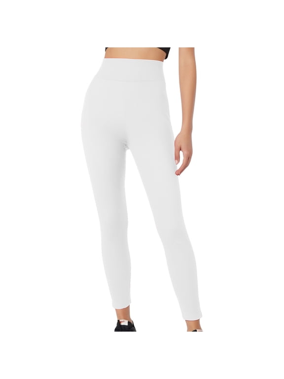 Seamless Leggings for Women Stretchy Elastic Waist Pants Lightweight Fall Leggings Athletic Running Pants