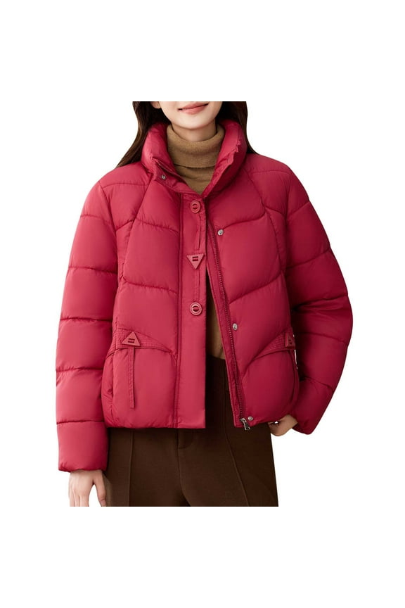 Short Jackets for Women Long Sleeve Jackets Zip Up Coats with Pockets Solid Color Casual Clothes