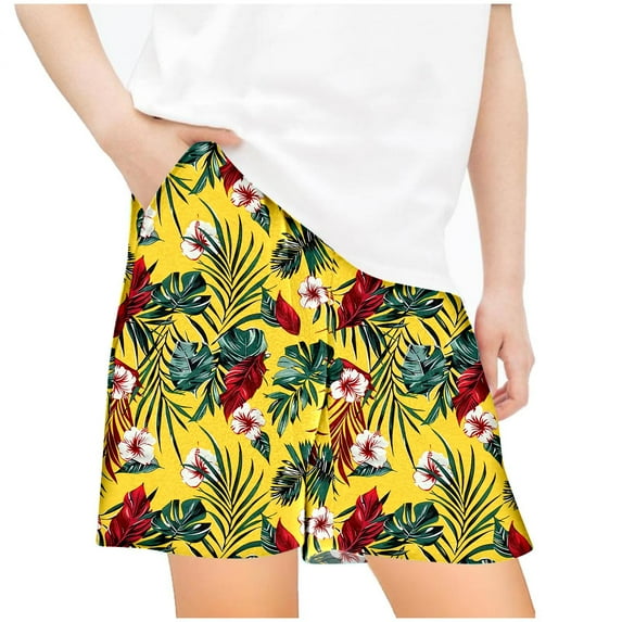 Riecok Shorts Kids Summer Sports Pants With Pockets For Boys And Girls M 11 Years